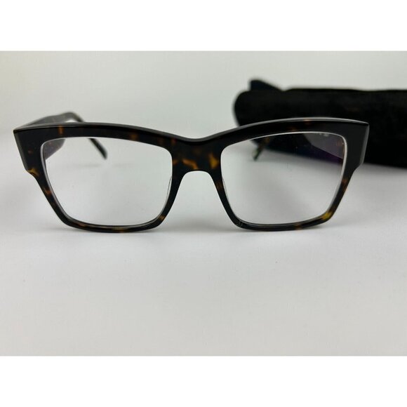 SEE Eyewear 8903 Dark Tortoise #8167 52-18-145 Eyeglasses w/ Case Handmade Japan - Picture 1 of 10